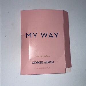 🌷3/$15 new Giorgio Armani my way edp sample